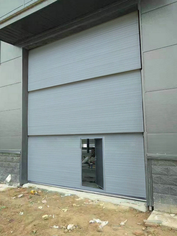 Telescopic Glass Industrial Lift Gate Clean Rolling Shutter Industrial Lift Gate Automatic Industrial Lift Gate