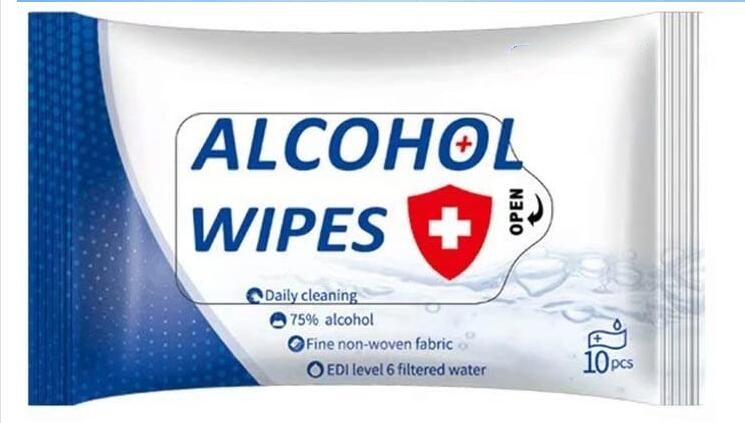 Hot Sale Low Price Alcohol Wet Wipes for Skin Antiseptic Cleaning