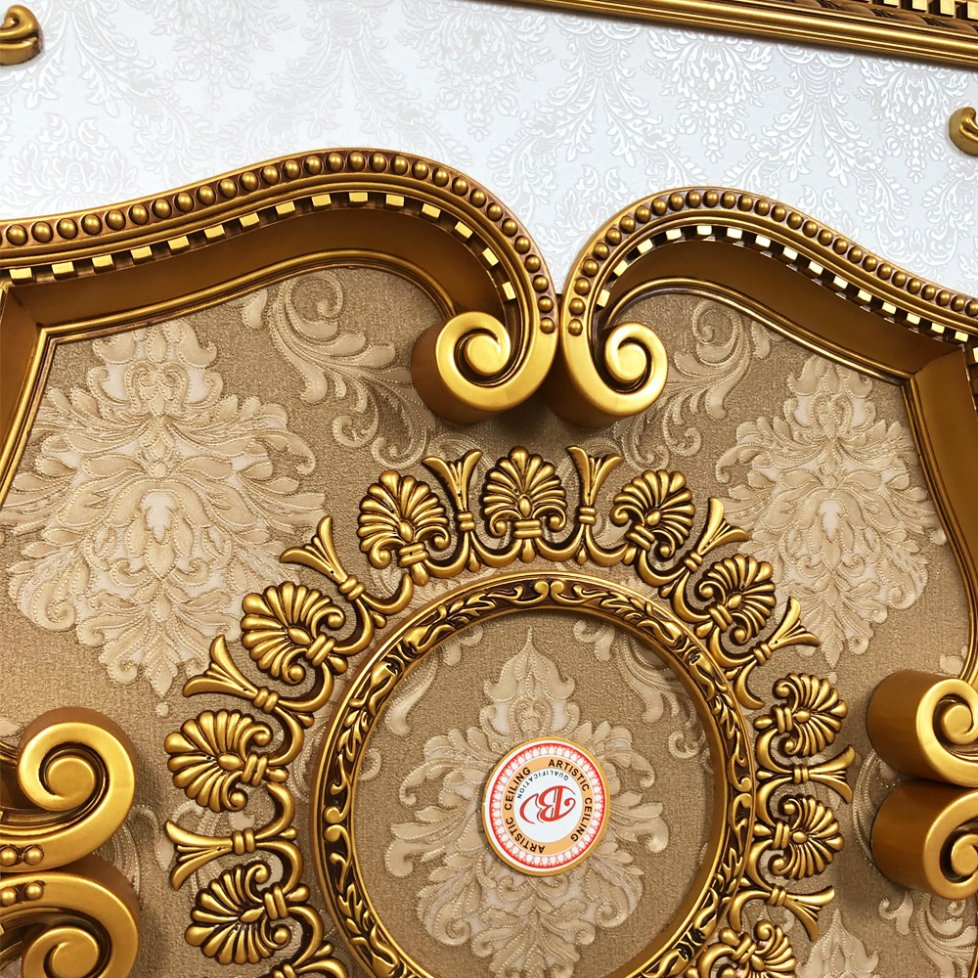 Banruo European Design High Quality Palace Style Artistic PS Ceiling