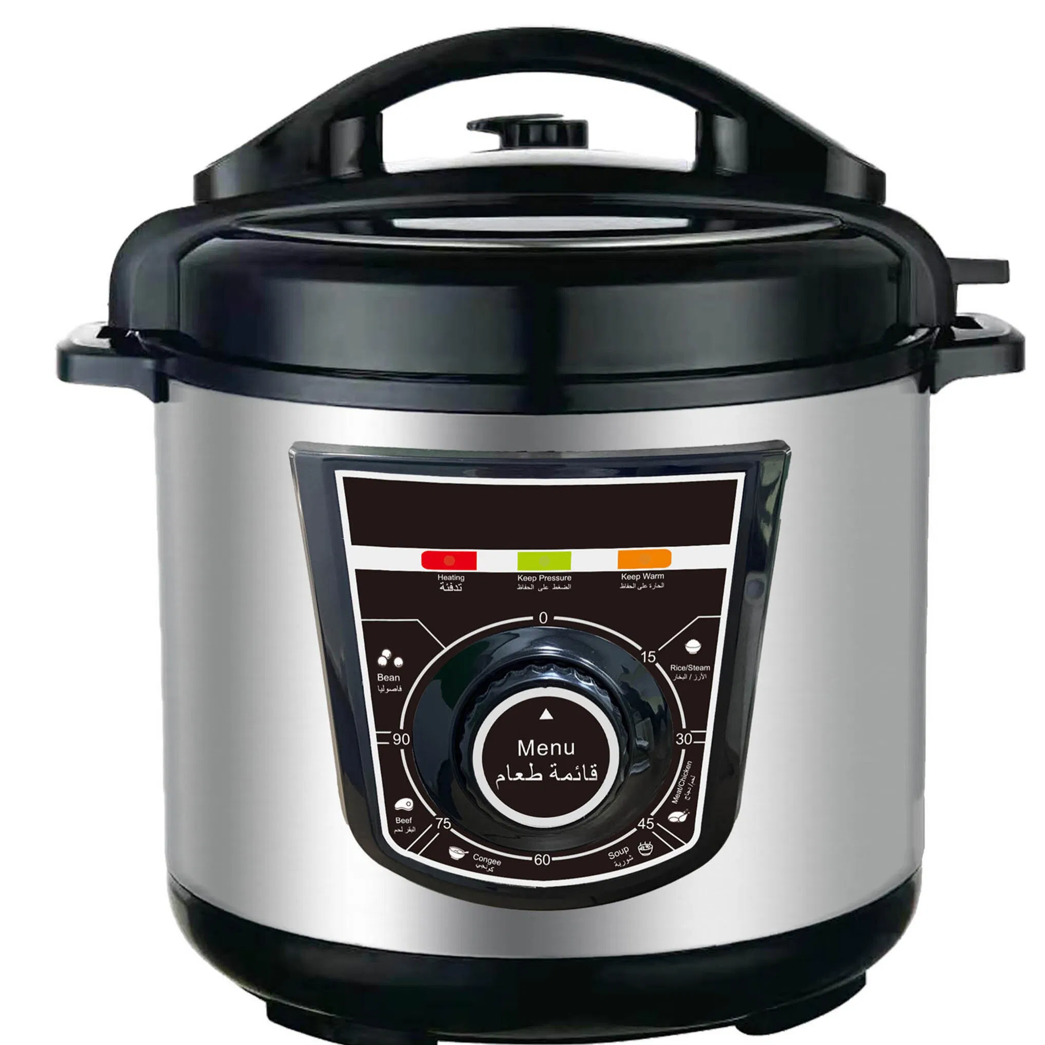 Sk Smart Electric Pressure Cooker Large Capacity Multifunction with Digital LCD Display and Stainless Steel Inner Pot