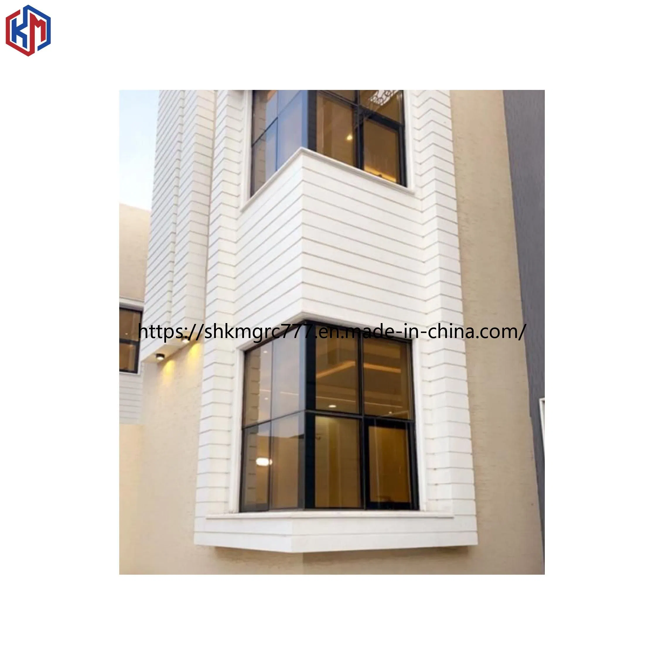 Outdoor Decorative Grc Window Frame Moulding for Aluminum Window