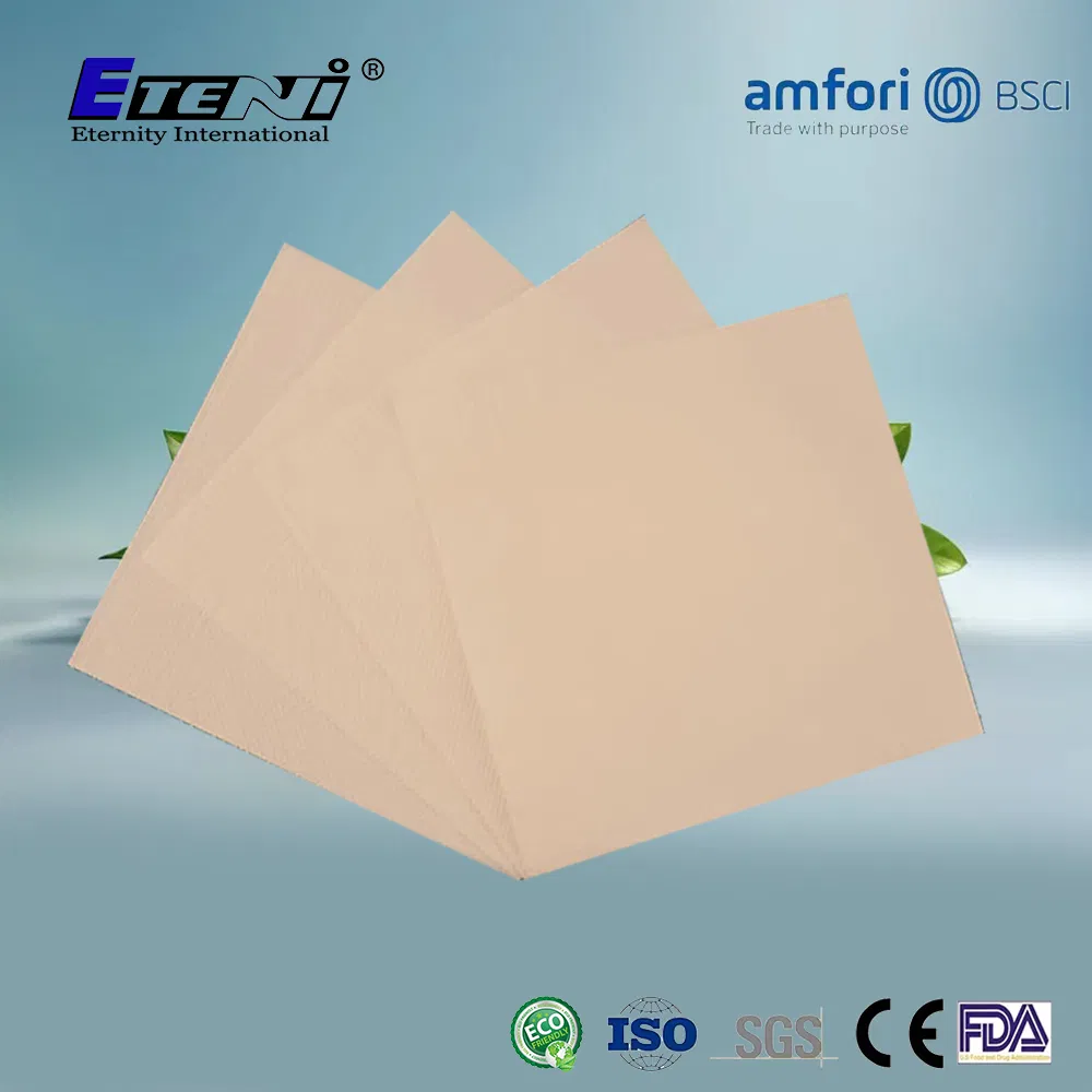 High Quality White or Unbleached Color Bamboo Napkion