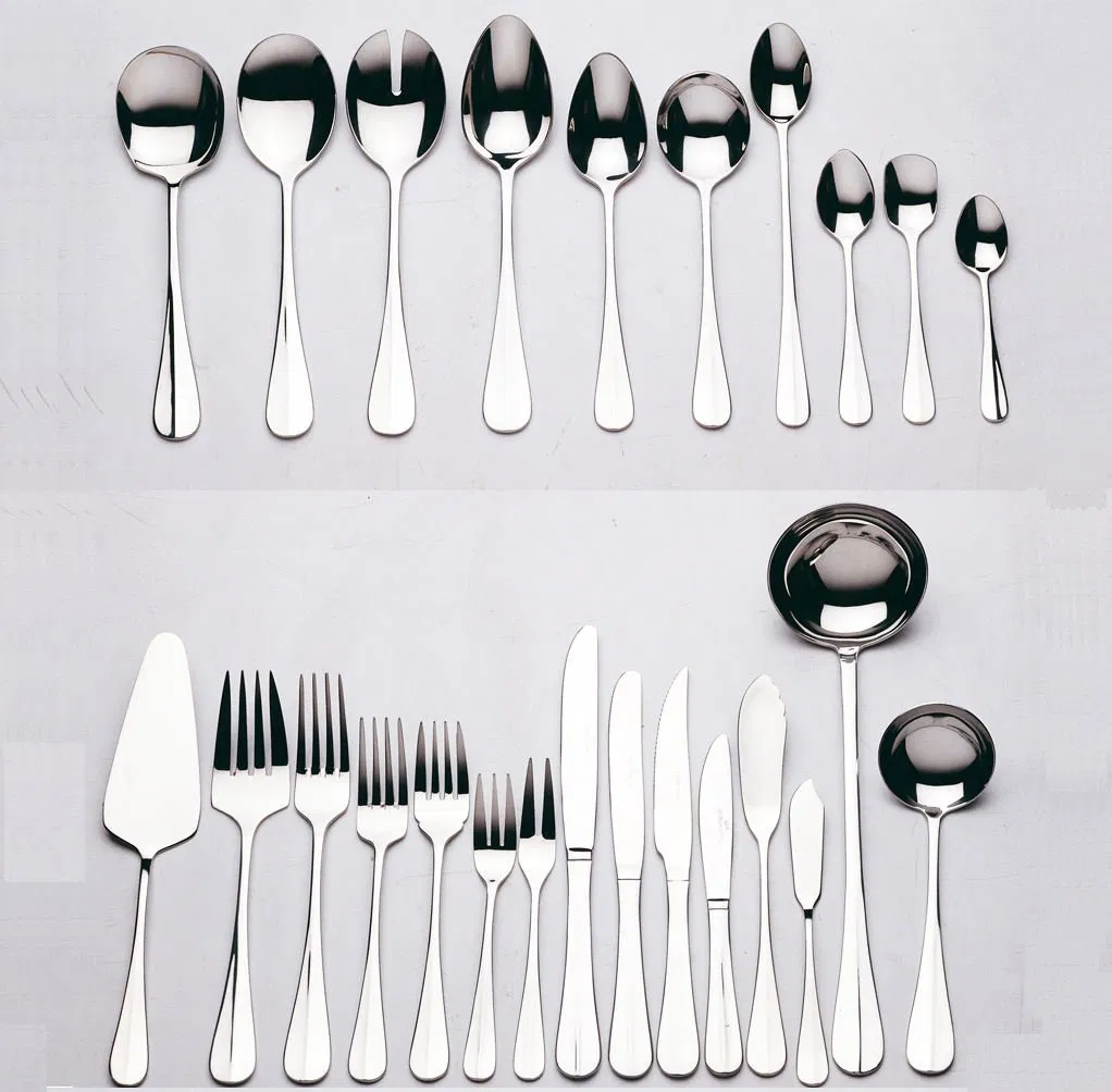 Wholesale Manufacturer Supplies at Cheap Price Metal Flatware Stainless Steel Silver Cutlery Sets