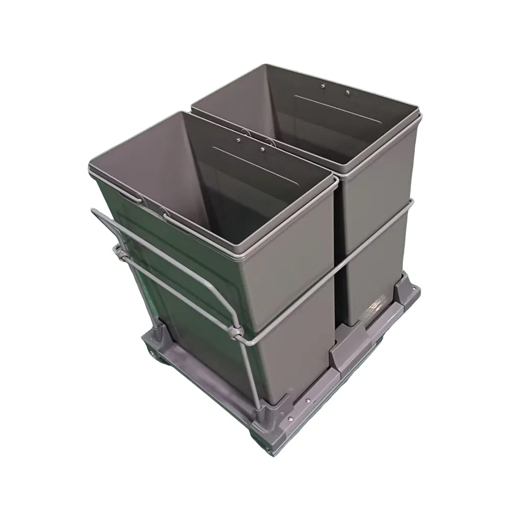 Встроенная мусорная урна Tekey для кухни, 2x31 л