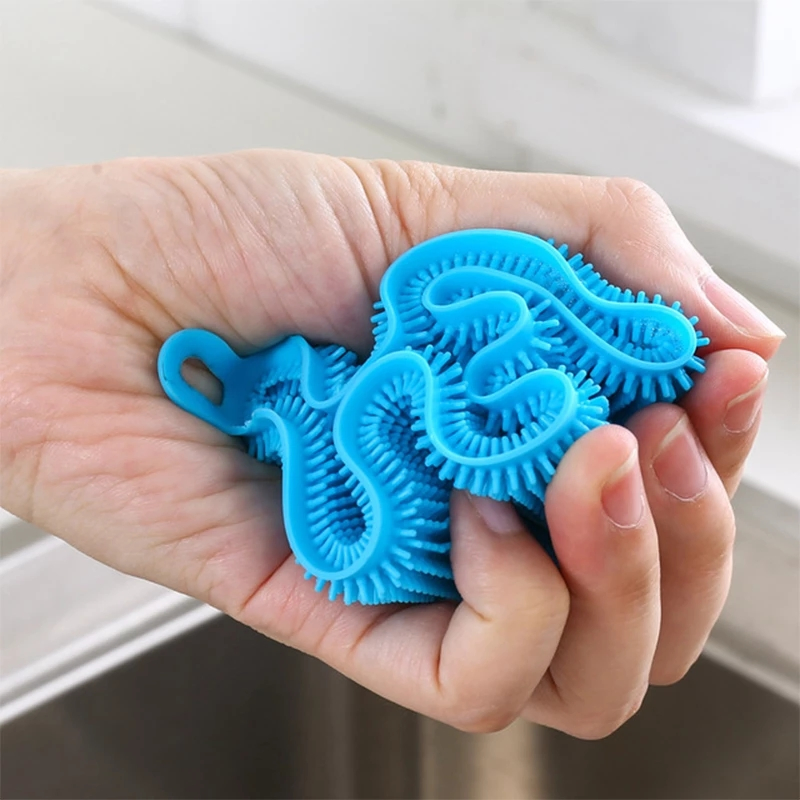 Heat Resistant BPA-Free Silicone Brush for Kitchen Cleaning
