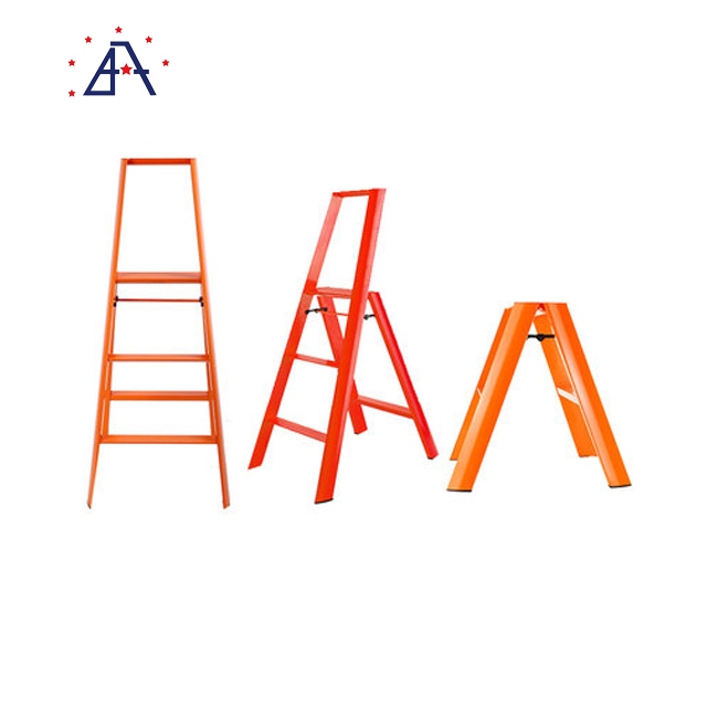 Household 4 Steps Foldable Ladder Insulation Ladders Aluminum Ladder