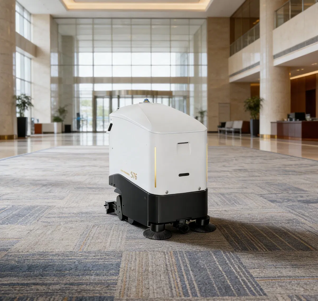 Unmanned Self-Propelled Mopping Robot Professional Floor Carpet Cleaning Machine