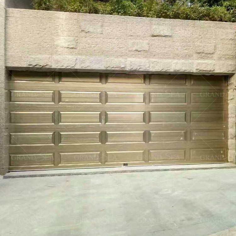 Hurricane Impact Against Aluminum Panel Insulated Automatic Garage Door