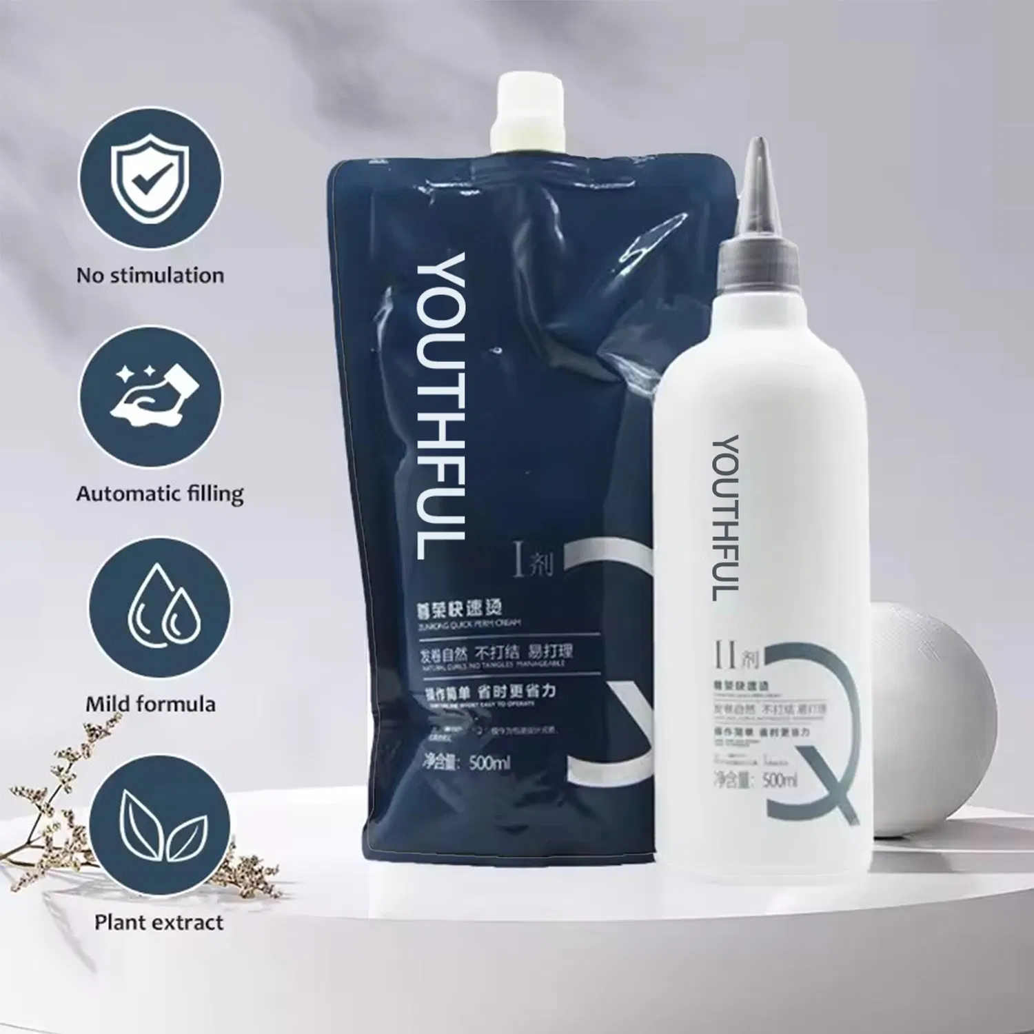 Long Lasting Formaldehyde Free Best Quality Professional Salon Use Hair Curling Cream