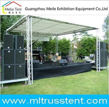 Aluminum Lighting Speaker Spigot Truss Portable Outdoor Concert Exhibition Event Roof Truss