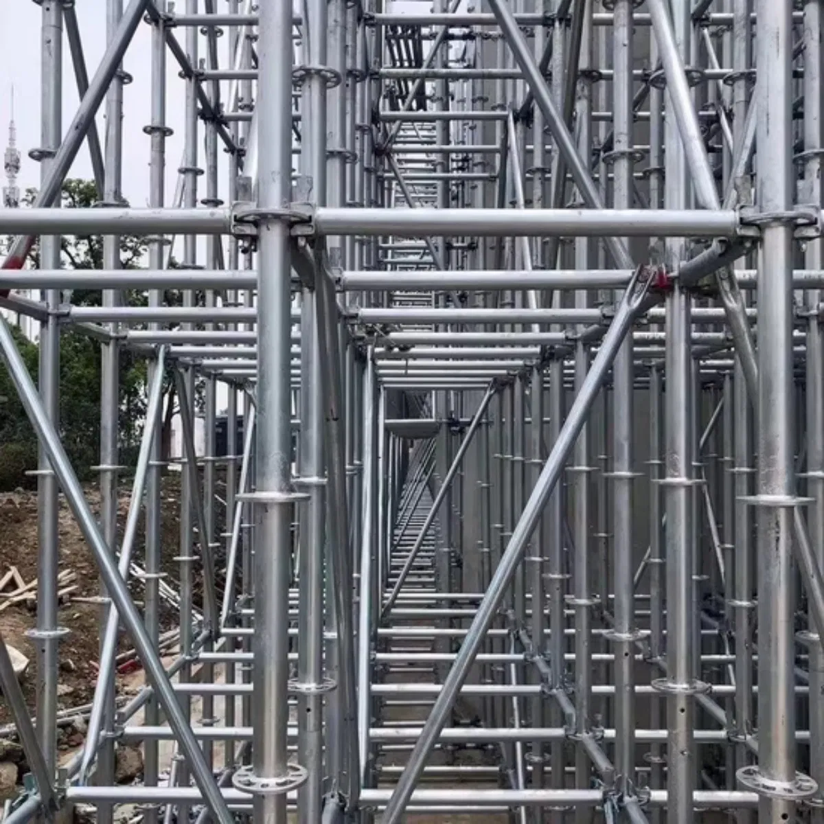 Wholesale Hot DIP Galvanized Q235 Q355 Ringlock Scaffolding System Construction Equipments