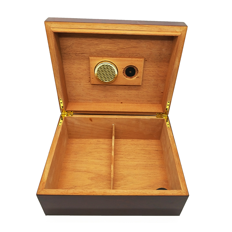 Best Selling Black Leather Travel Cigar Storage Box with Cigar Cutter