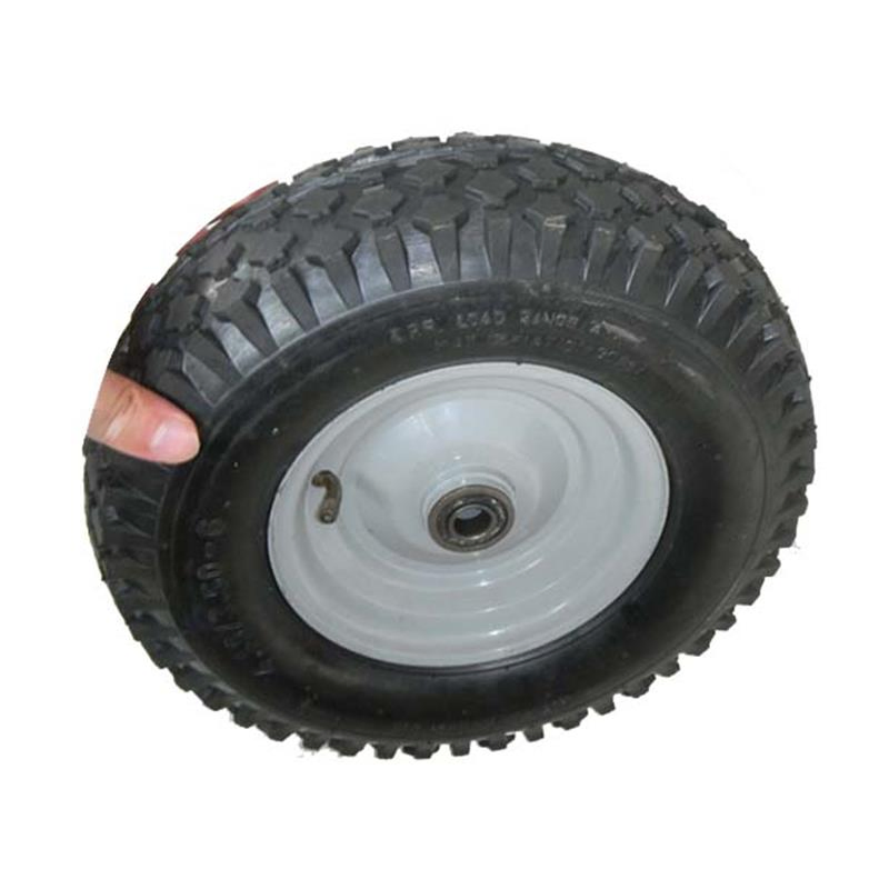 350X6 Solid Foam Wheel with Metal Rim