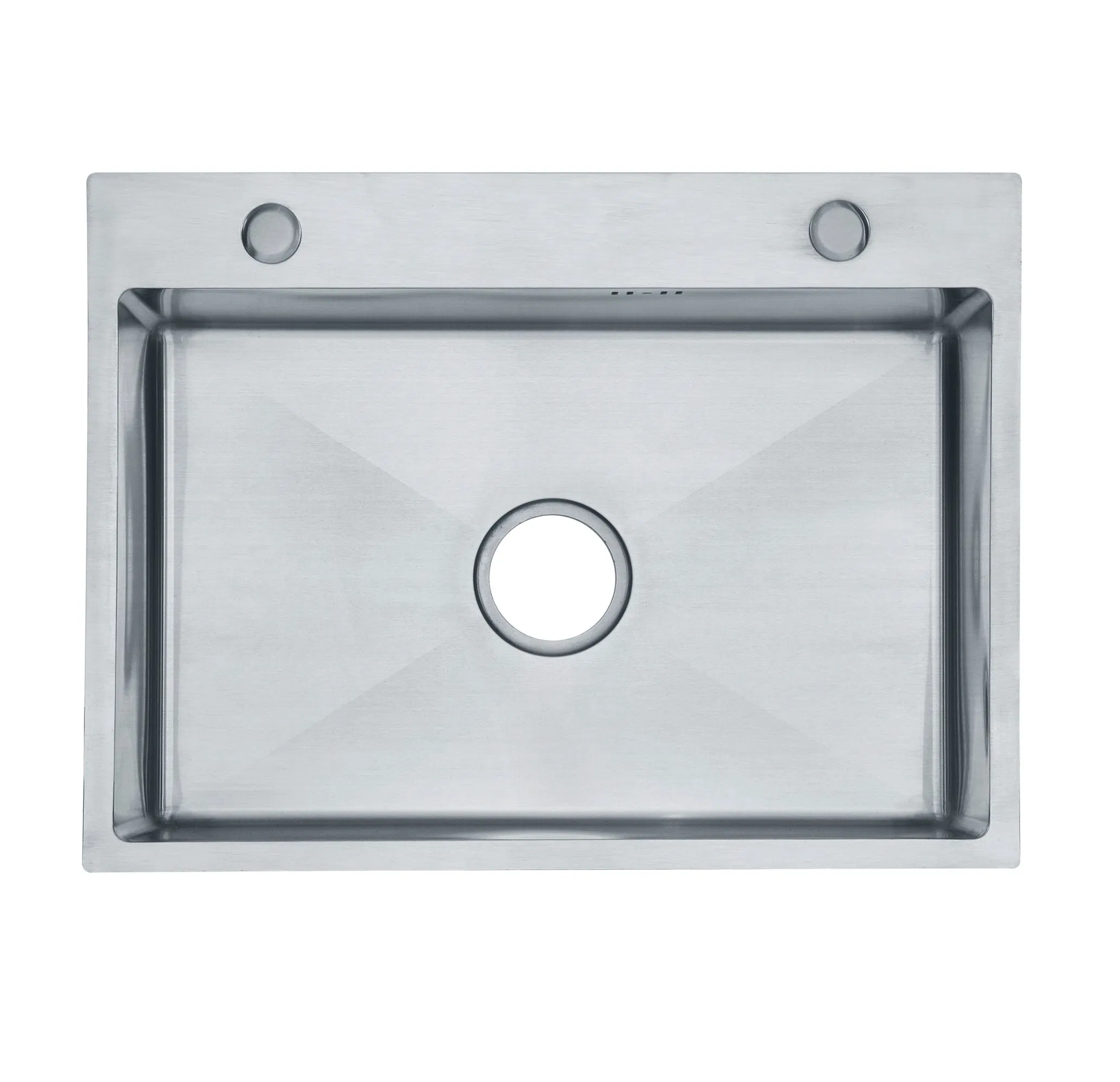 Lavamanos Handmade Single Bowl Kitchen Sink 304 Stainless Steel Golden Color Undermount Sink