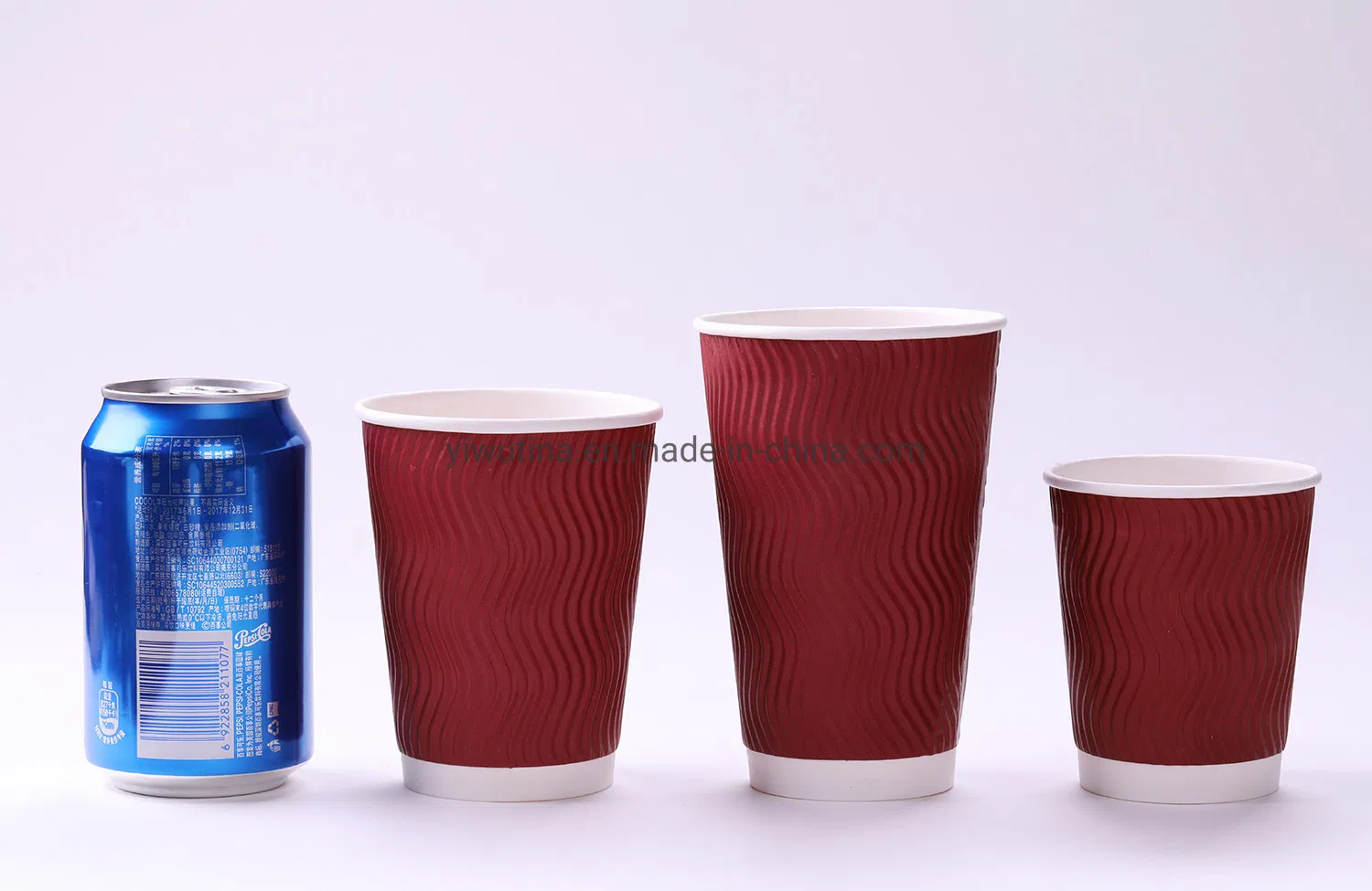 Unique Style Kraft Paper Cup, High Quality Disposable Paper Cups, Disposable Biodegradable Corrugated Kraft Coffee Paper Cup