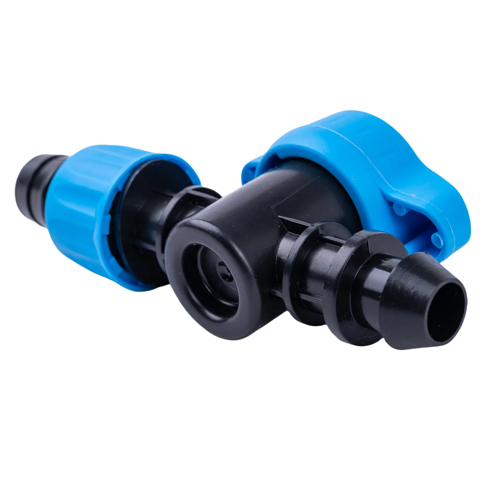 Mini Garden Tool Drip Irrigation System Water Pressure Regulators Valve PP Plastic Dripper Connector Drip Tape Fittings