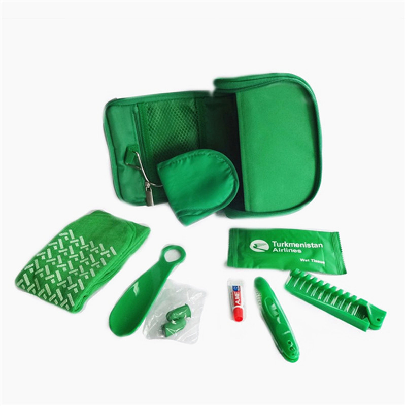 Amenity Kit Airline Amenities Set Cosmetic Brush Kit Travel Bar Kit