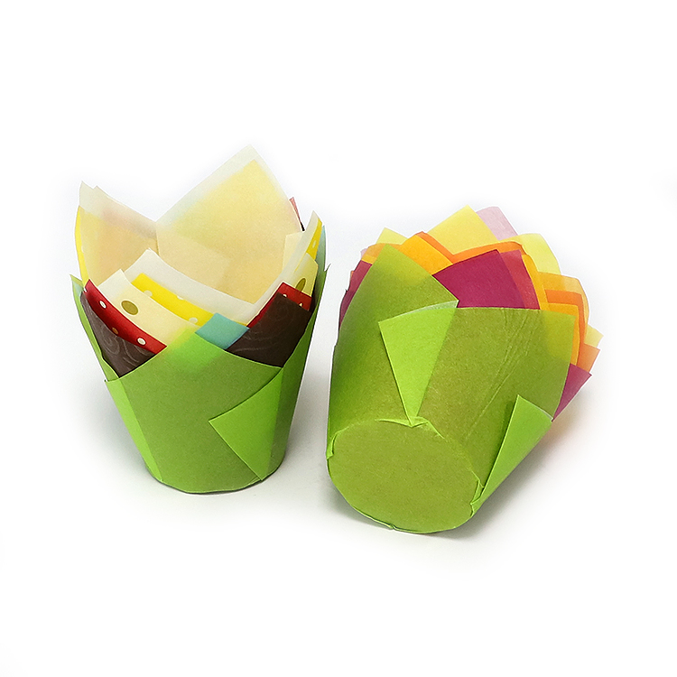 Muffin Liners Baking Cups Tulip Cupcake Wrappers Liners