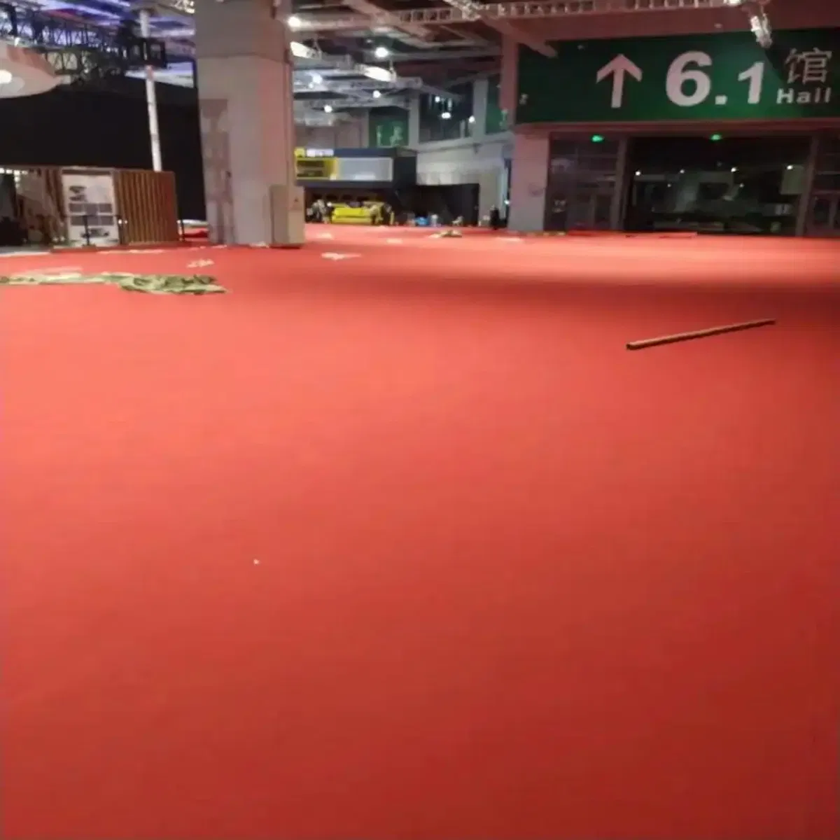 Tianren Nonwoven Needle Punched Decorative Wedding Event Exhibition Carpet