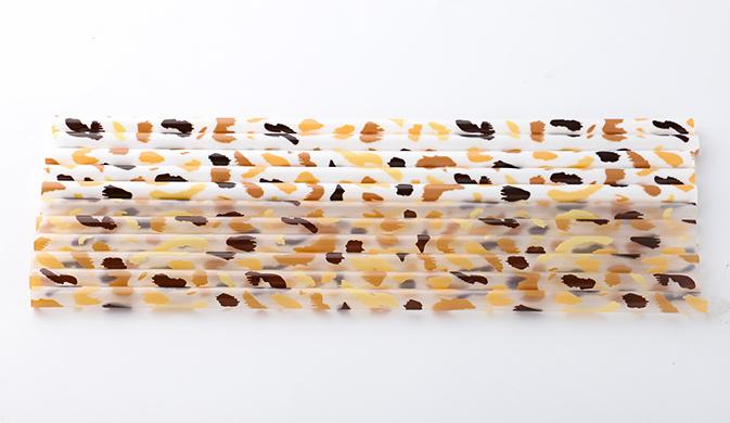 Chinese Style PP Plastic Straw Drinking Straw for Promotion Gift / Party Supplier