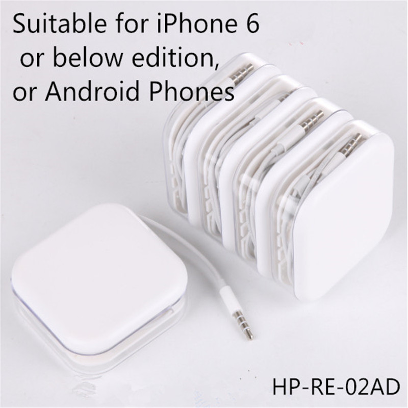 Наушники внутриканальные с микрофоном для iPhone, 3.5 мм