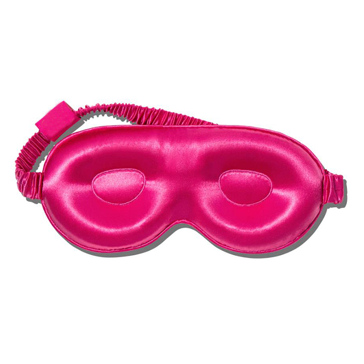 Ready in Stock 100% 19mm Silk Satin Travelling Sleep 3D Eyemask with an Eye Profile for Improving Sleep Quality