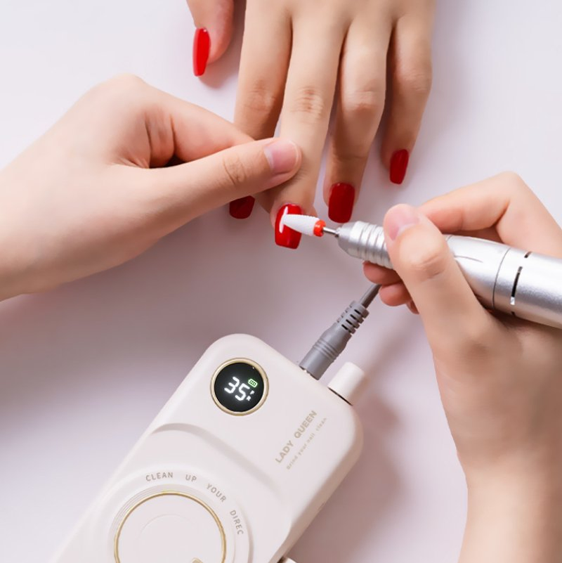 Portable Electric Nail Polisher for Perfect Manicure & Pedicure