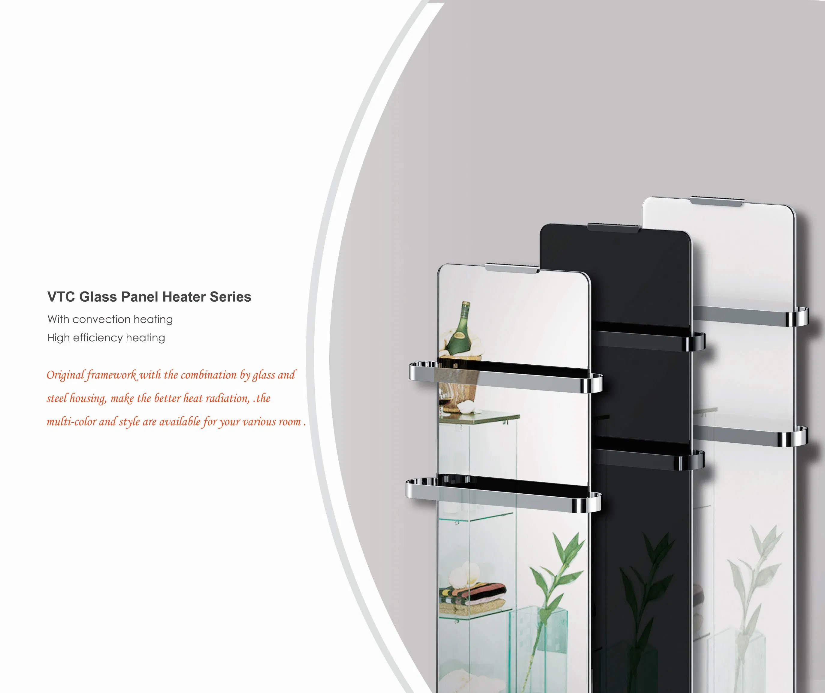 Infrared Eco Heater Wall Metal Panel Heater with WiFi Control