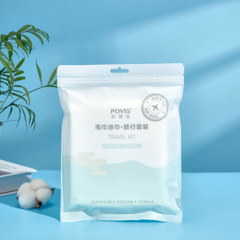 Disposable Bath Towels 10 Individual Packing Big Shower Towels