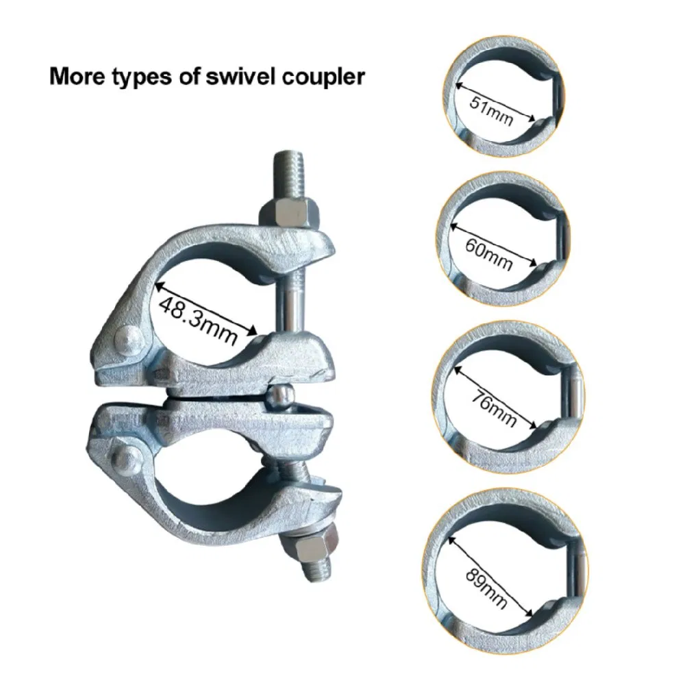 Scaffolding Jack Base and U-Head Casting Wing Nut