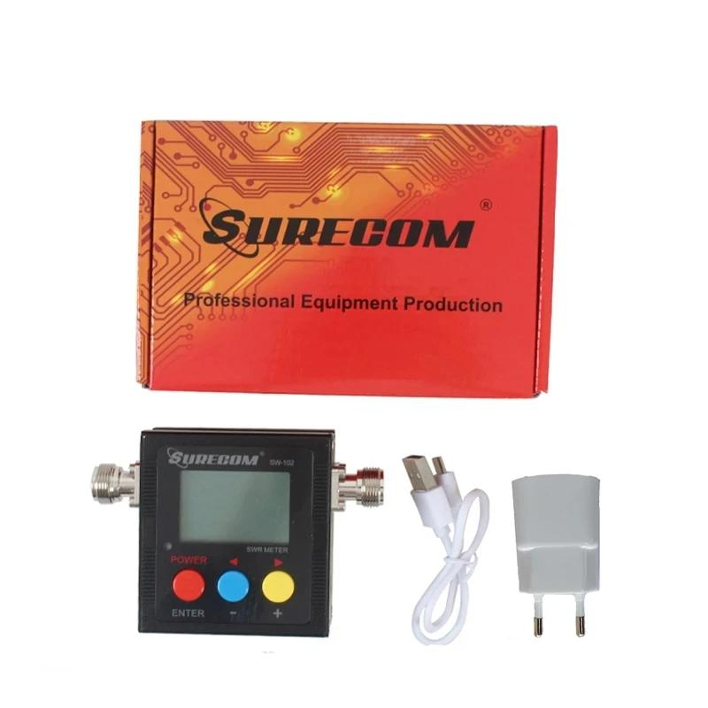 Измеритель мощности и КСВ антенны Surecom SW-102, 125-525МГц