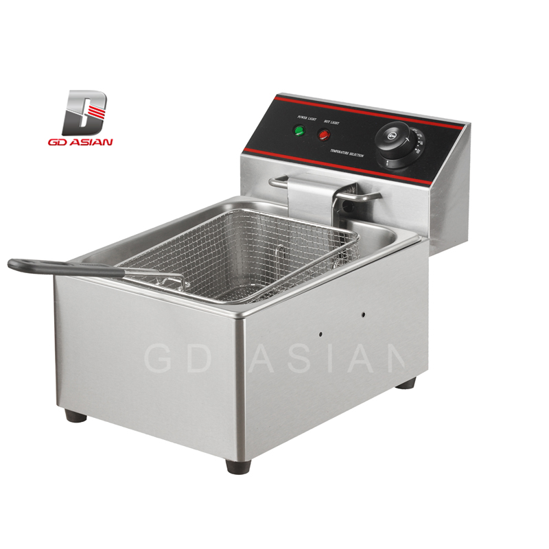 8L*2 Double Commercial Stainless Steel Electric Fryer