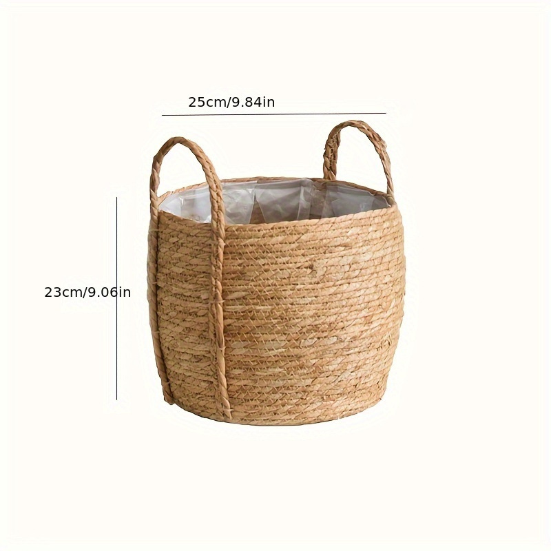 Горшок плетеный большой для растений