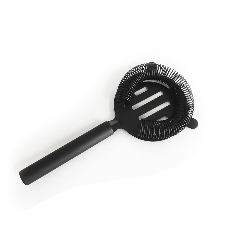 Professional Bartender Kit Black Matte Stainless Steel Cocktail Shaker Bar Set