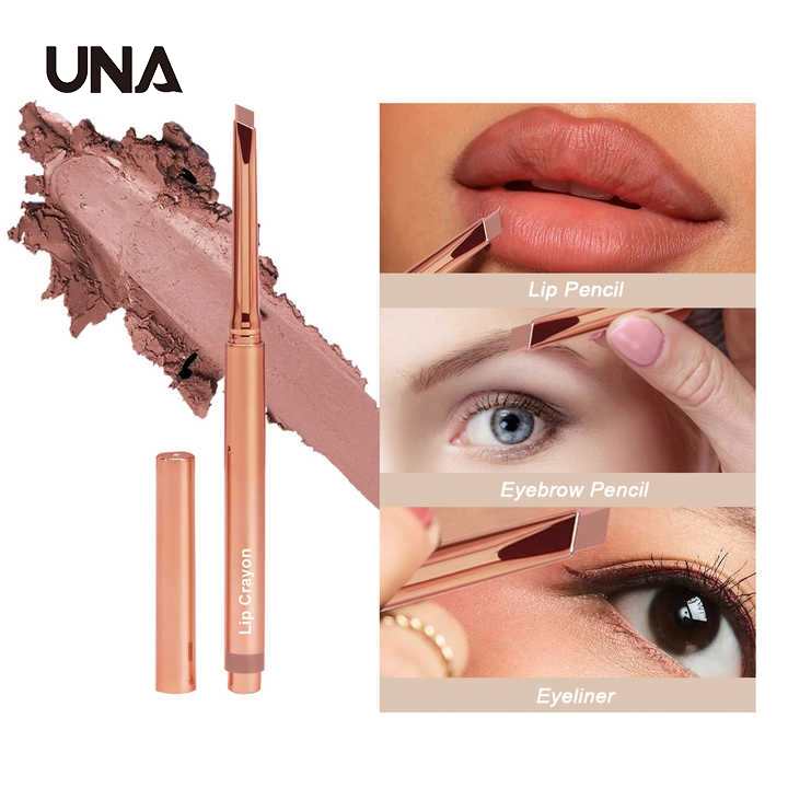 Pencil Waterproof Lip Makeup for Girls Women Multi Colors Lip Liner Moisturizing Long Lasting Lipsticks