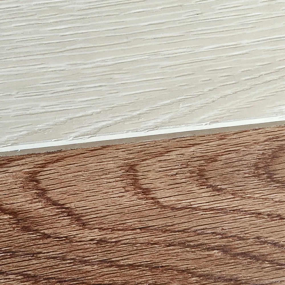 Hot Selling Wood Grain High Gloss Waterproof Spc Plastic Stone Composite Flooring
