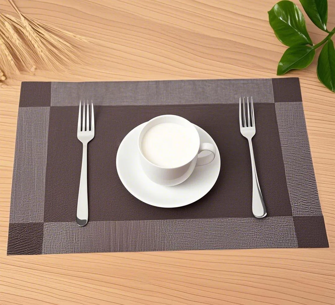 Washable Vinyl Placemats Durable PVC Picnic