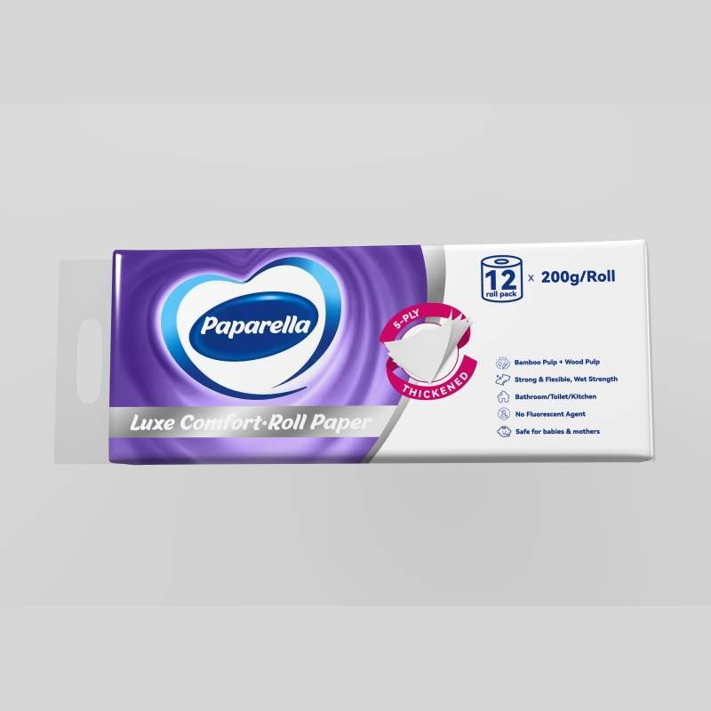 Face Tissue Paper Soft and Strong Tissues 5 Ply Facial Tissue Bulk Pack Paper Household Use
