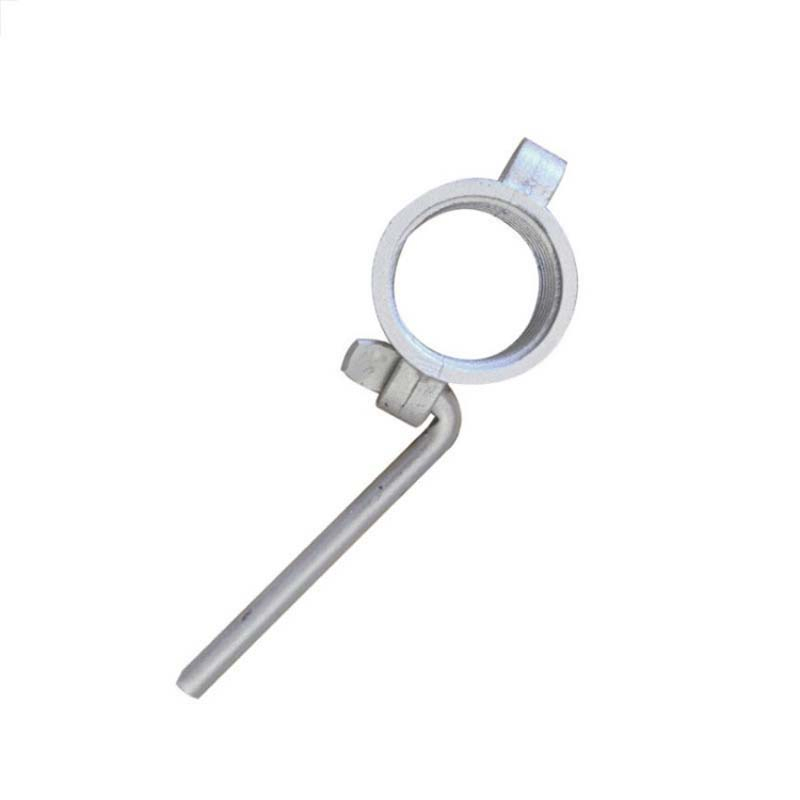 Adjustable Galvanized Steel Prop Base Plate Scaffolding Prop Sleeve for Construction