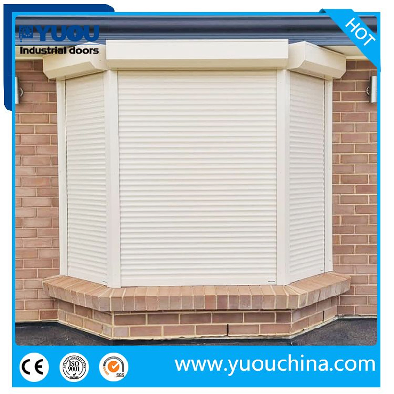 White Outdoor Installed Aluminium Window Roller Shutter