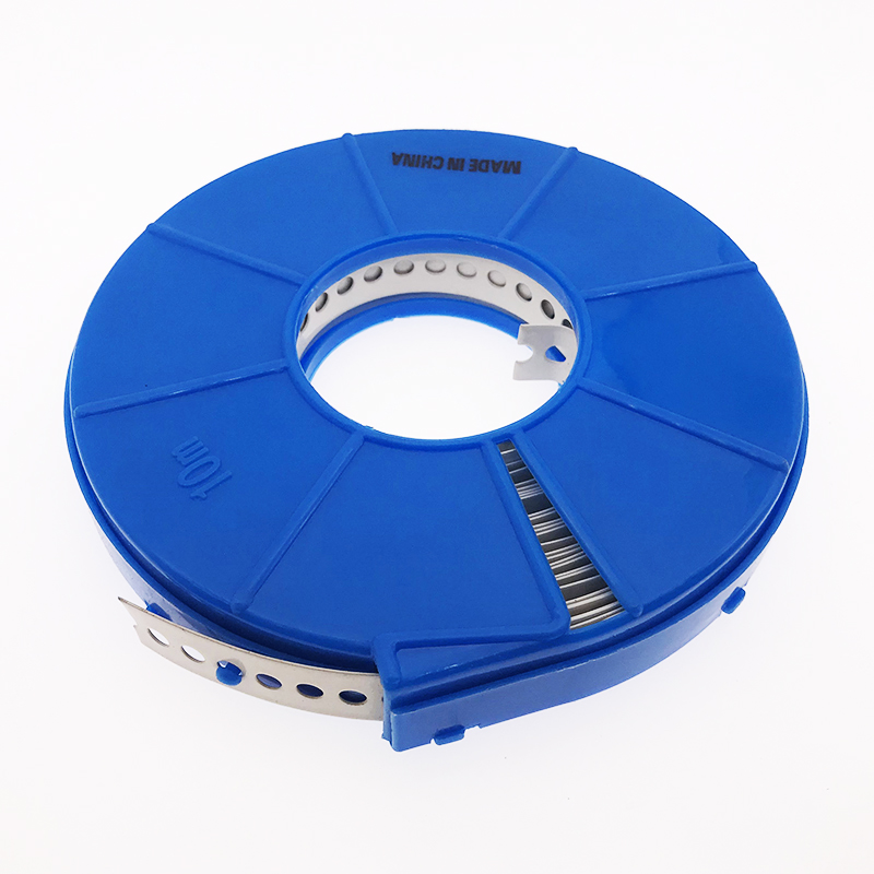 2024 PVC Dipping Plastic Type of Multi Hole Galvanized Perforated Steel Band and SUS316 Galvanized Perforated Steel Band