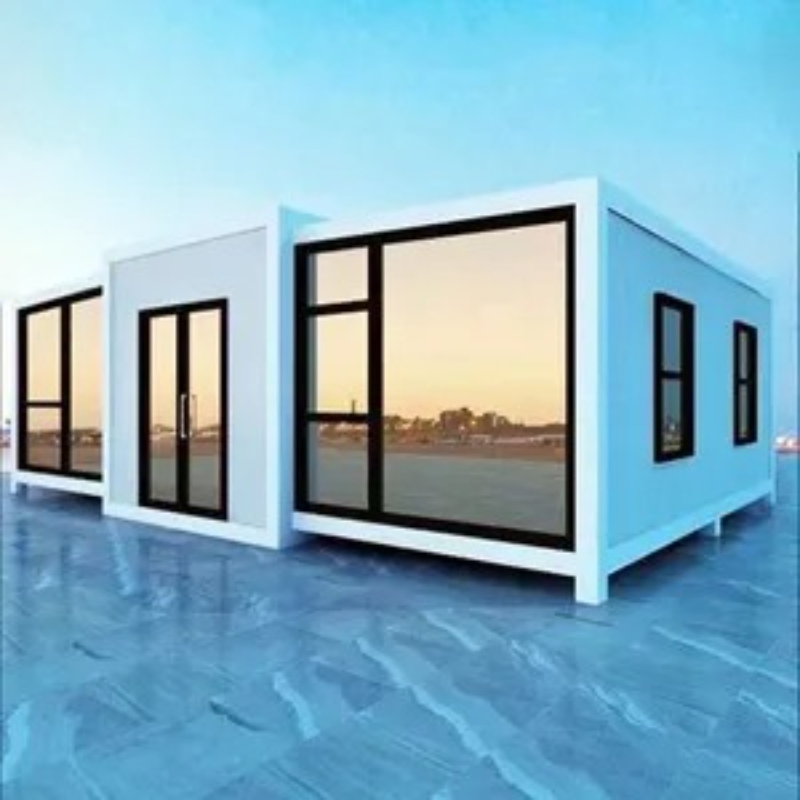 Expandable Modern Shipping Container House for Urban Living with Energy Saving Windows and Soundproof Walls