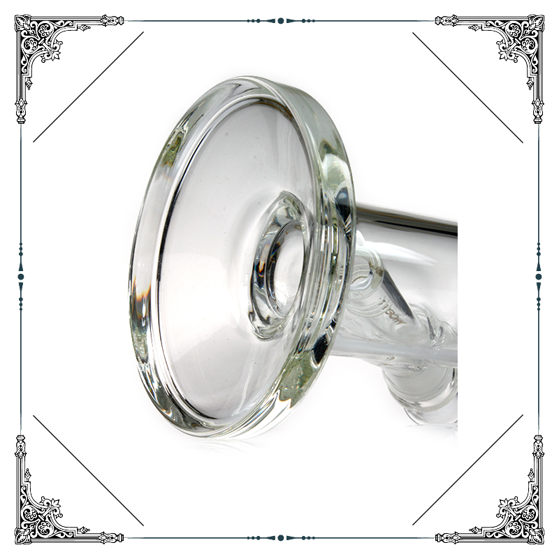 10 Inches Clear Straight Tube Water Pipe Glass Smoking Water Pipes Wholesale