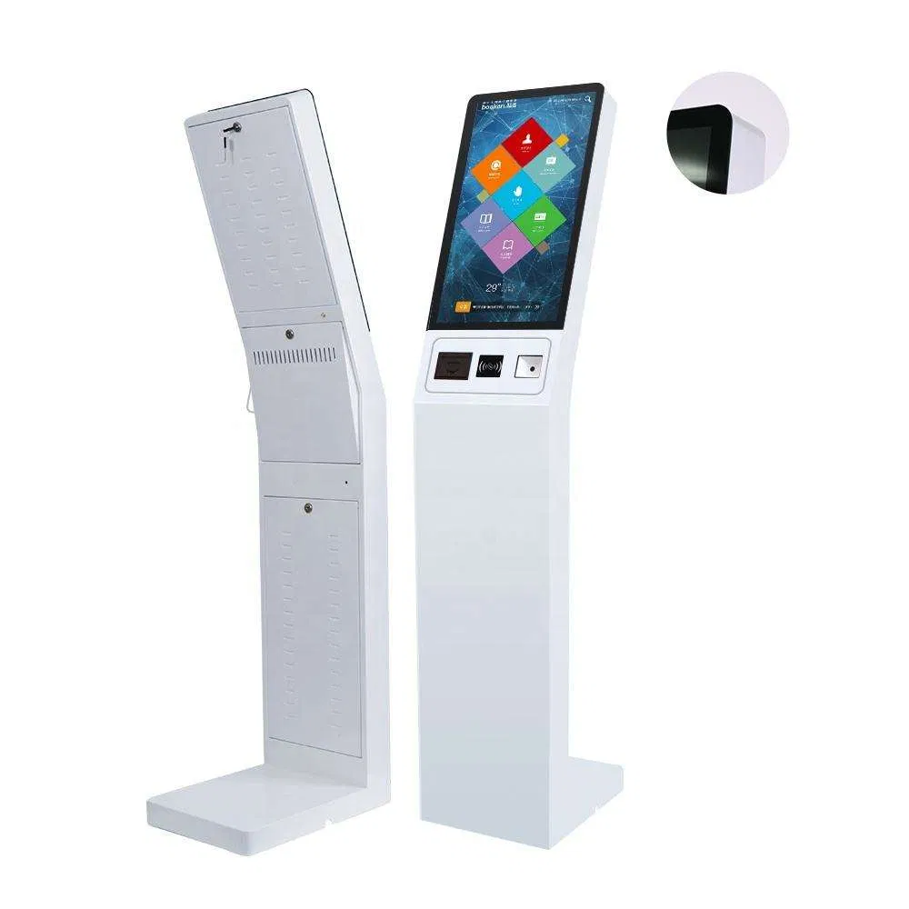 Touchwo 15.6" Self-Service Kiosk with Passport Scanner & Printer