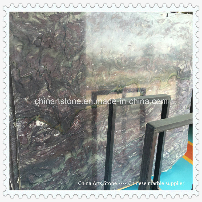 Chinese Cipollino Ondulato Blue Marble Slab for Tiles