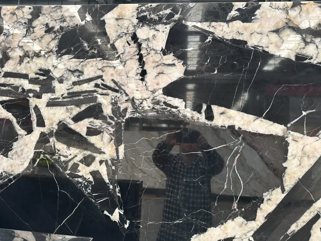 Natural Stone Marble Import Marble Napoleon Black Decoration Material for Wall Cladding