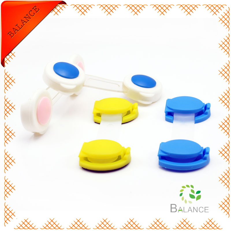 Plastic Safety Lock, Cupboard Latch, Baby Safety Security Lock