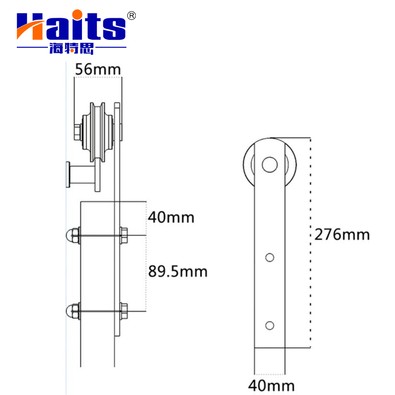 Furniture Hardware Sliding Barn Door Hardware Kits Accessories Suppliers