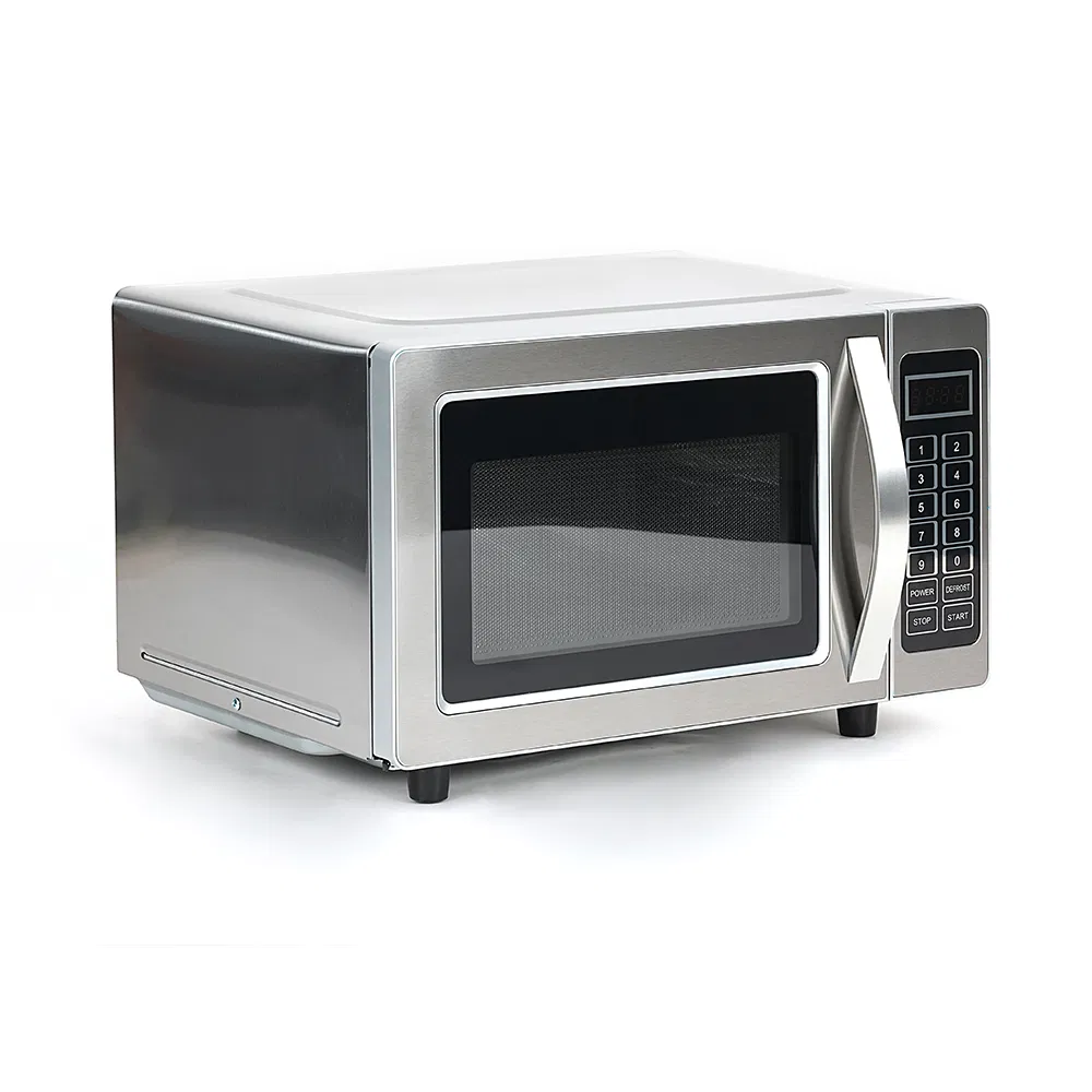 Wholesale 25L Fast Heating Stainless Steel Cavity Commercial Microwave Oven