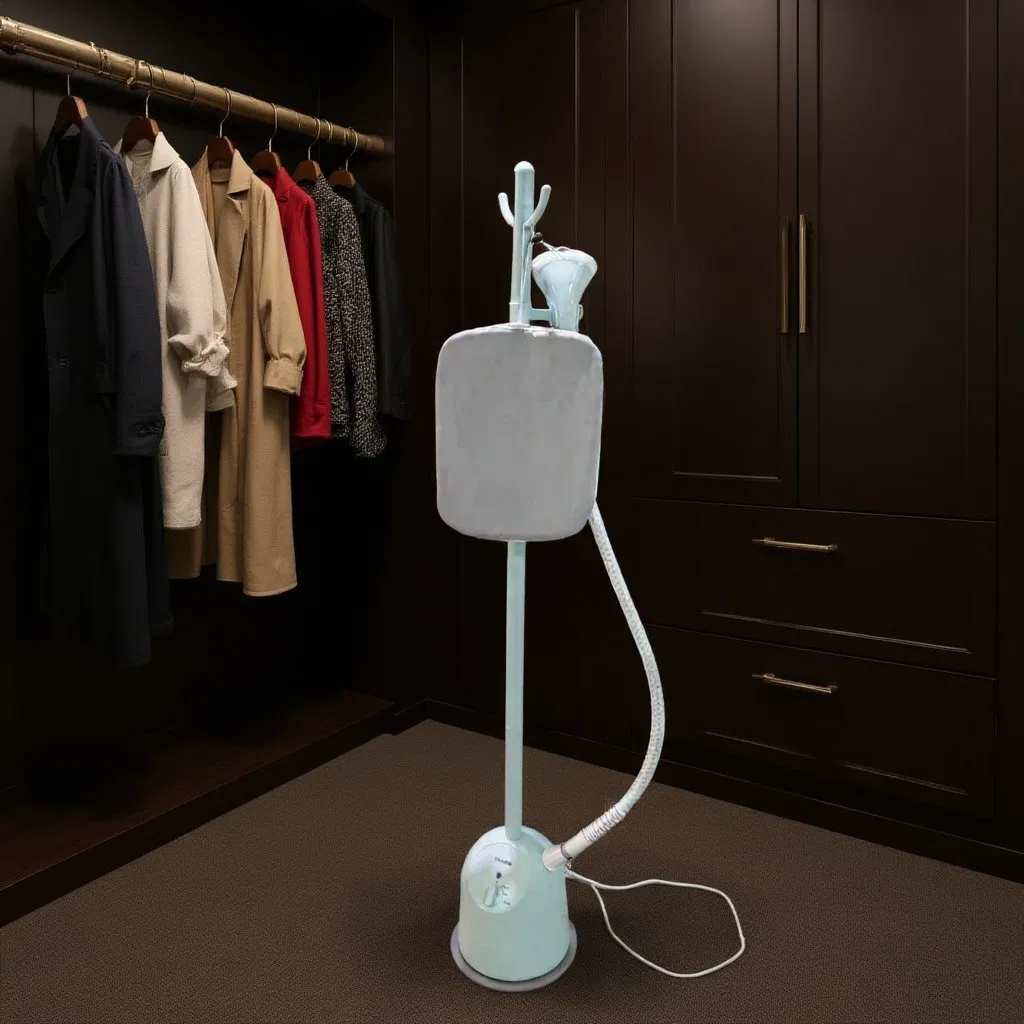 Professional Clothing Steamer with Fast Heating and Detachable Water Tank